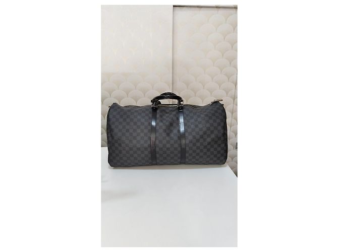 Louis Vuitton Keepall 55 Damier Graphite - vista 3