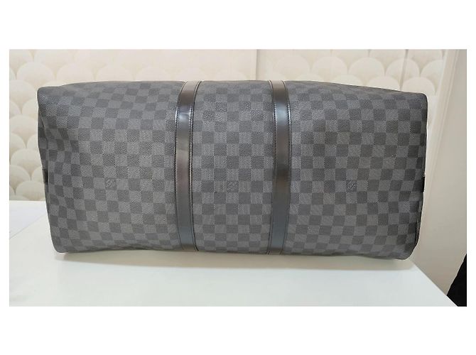 Louis Vuitton Keepall 55 Damier Graphite - vista 5