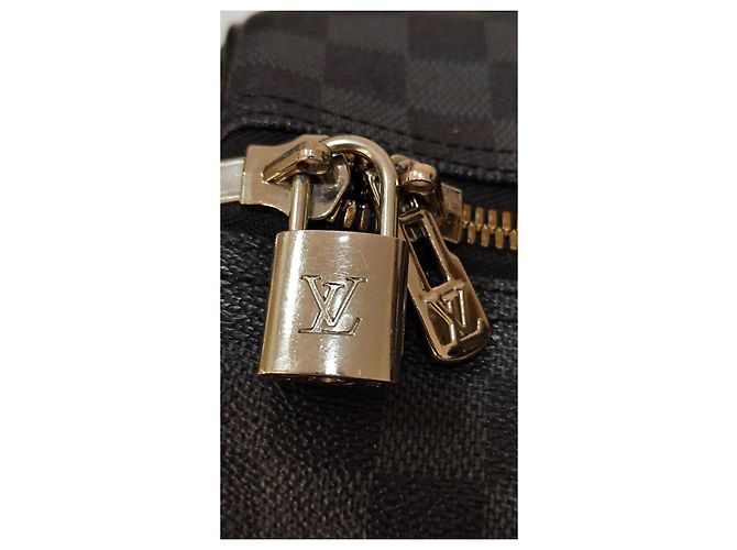 Louis Vuitton Keepall 55 Damier Graphite - vista 6