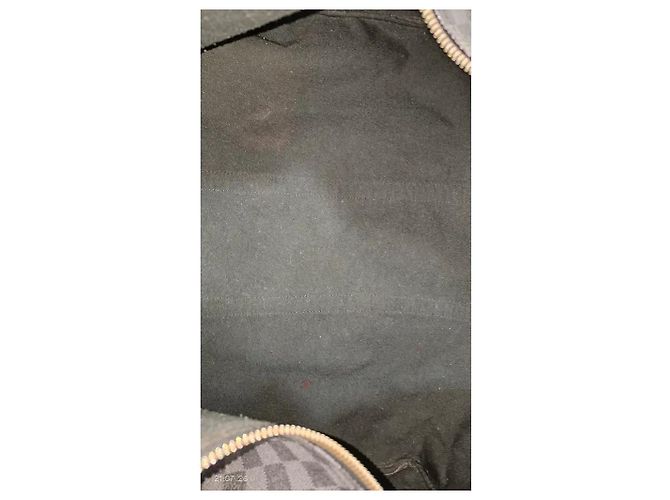 Louis Vuitton Keepall 55 Damier Graphite - vista 9