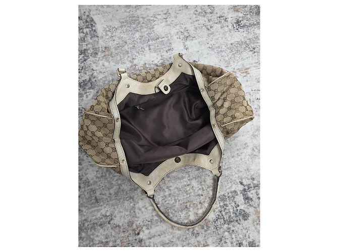 Borsa a mano Gucci Sukey in tela monogram - vista 11