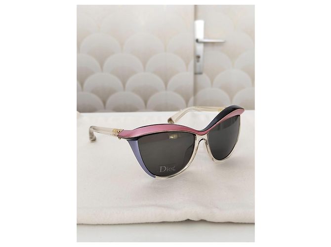 Gafas de sol Dior Catwalk - Negro y Rosa - vista 4