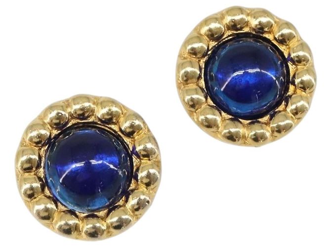 Chanel Vintage Round Clip-On Metal - Ansicht 3