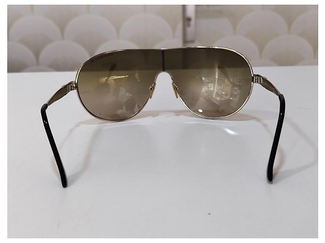 Emporio Armani EA 9701/S Occhiali da sole aviator argentati - vista 6