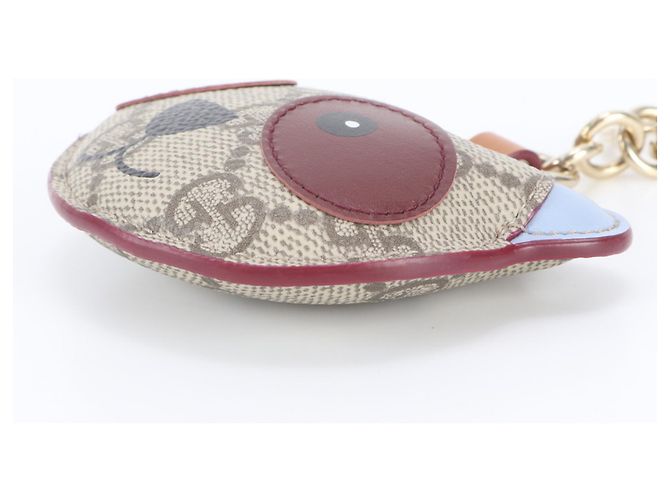 Portachiavi Ciondolo Panda Gucci GG Supreme - vista 5