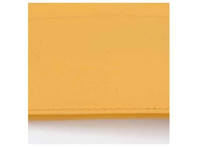 Louis Vuitton Saffron Leather Bi-fold Wallet - view 9