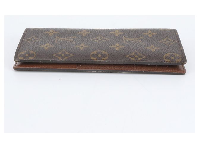 Louis Vuitton Monogram Portefeuille Brazza Bi-fold Leather Wallet - view 4