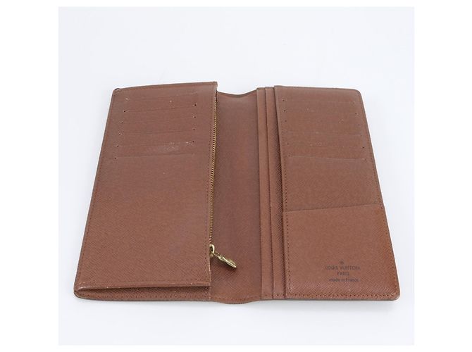 Louis Vuitton Monogram Portefeuille Brazza Bi-fold Leather Wallet - view 6