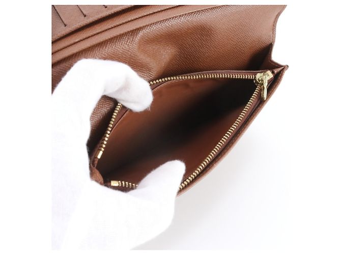 Louis Vuitton Monogram Portefeuille Brazza Bi-fold Leather Wallet - view 7