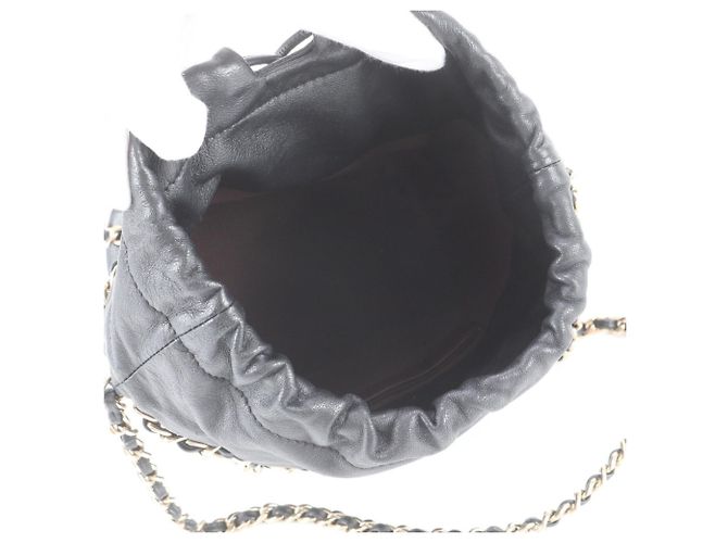 Chanel Schultertasche mit Kette aus Lammleder - Ansicht 7