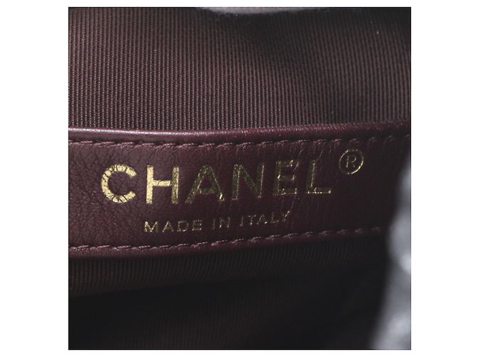 Chanel Schultertasche mit Kette aus Lammleder - Ansicht 8