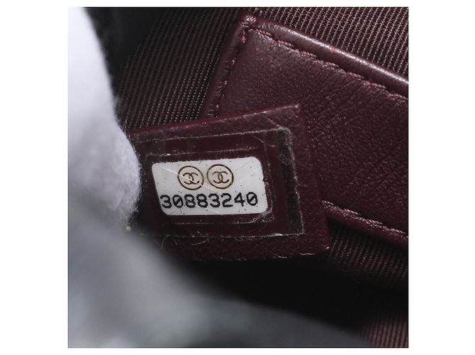 Chanel Schultertasche mit Kette aus Lammleder - Ansicht 9