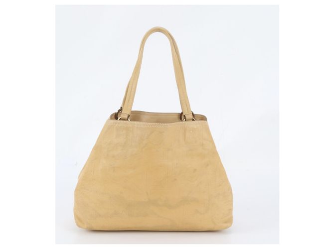 Borsa Tote in pelle Prada Triangle Logo - vista 3