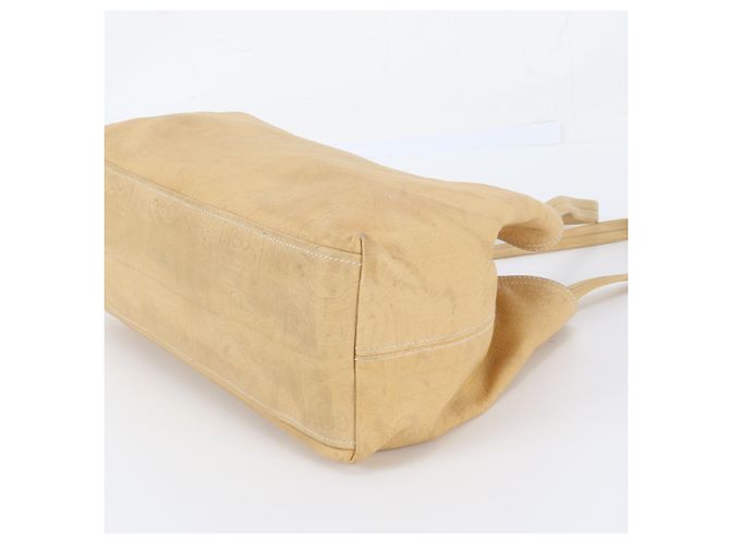 Borsa Tote in pelle Prada Triangle Logo - vista 4