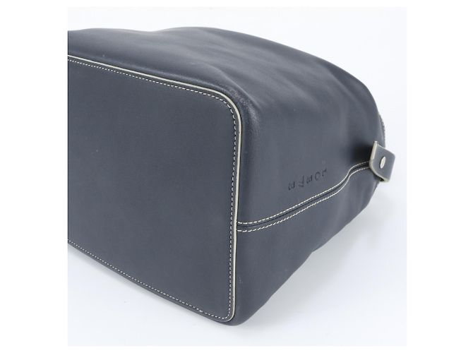 Bolsa de mão em couro azul marinho Loewe - vista 4