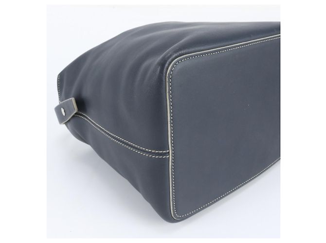 Bolsa de mão em couro azul marinho Loewe - vista 6