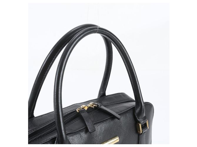 Bolsa de mão em couro Burberry Nova Check - vista 2