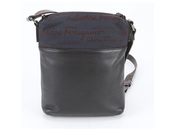 Borsa a tracolla in pelle Salvatore Ferragamo - vista 3