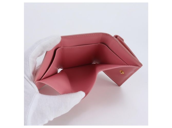 Portafoglio tri-fold Prada in pelle Saffiano - vista 8