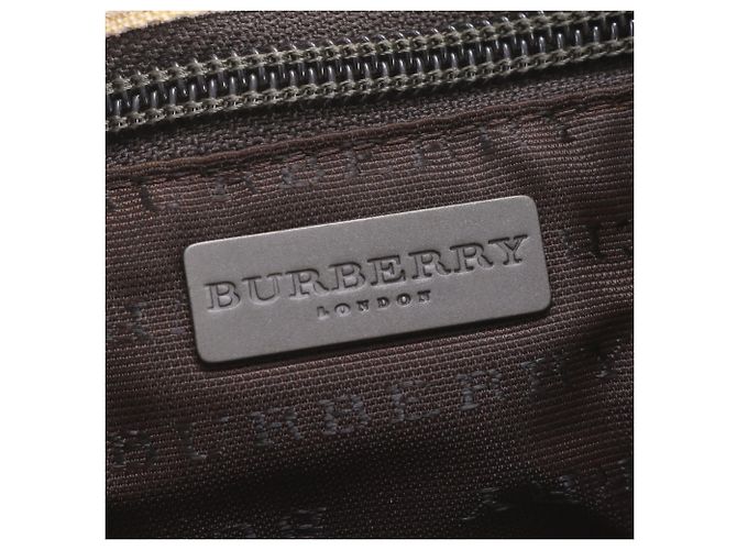Burberry Nova Check Ledertote - Ansicht 9