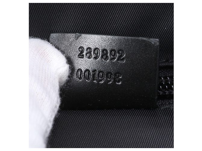 Mallette en cuir imprimé GG Gucci - vue 10