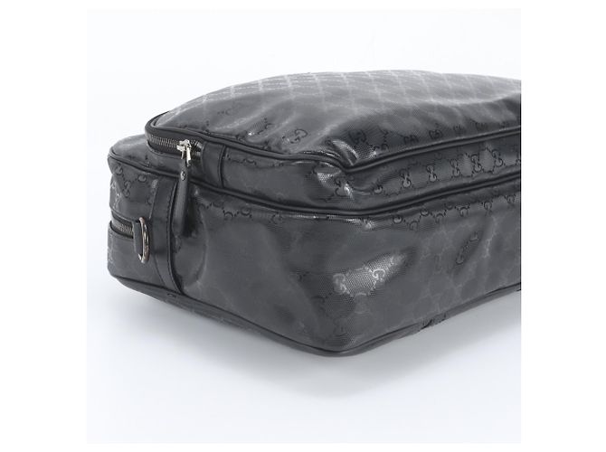 Mallette en cuir imprimé GG Gucci - vue 5