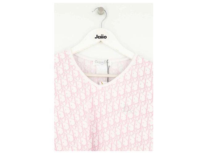 T-shirt Dior in cotone rosa - vista 2
