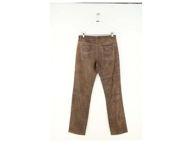 Zadig & Voltaire Pantaloni dritti John marroni - vista 3