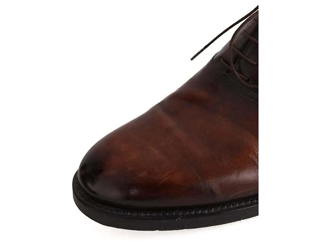 Chaussures à lacets Berluti en cuir marron - vue 5