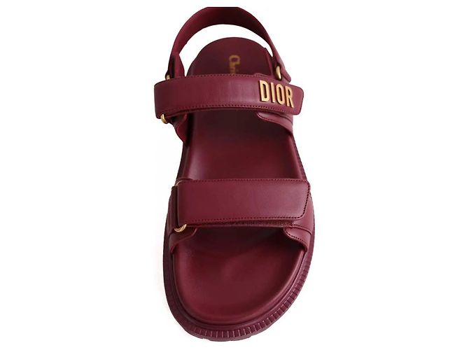 Sandali DiorAct bordeaux - vista 4