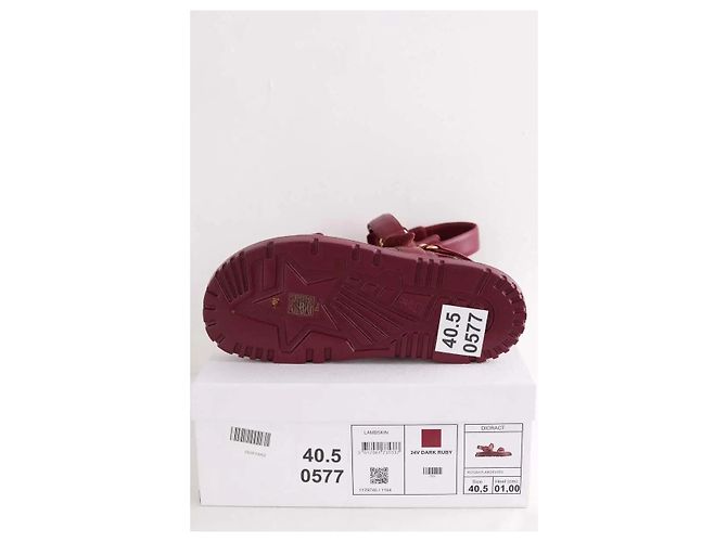 Sandali DiorAct bordeaux - vista 6