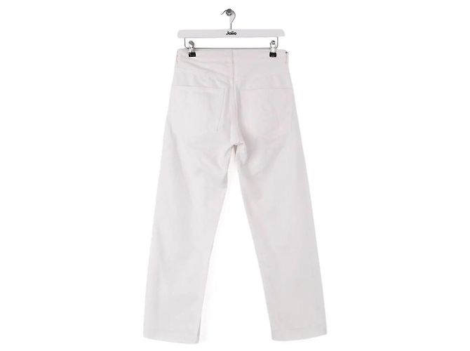 Jeans retos brancos Dior de algodão - vista 3