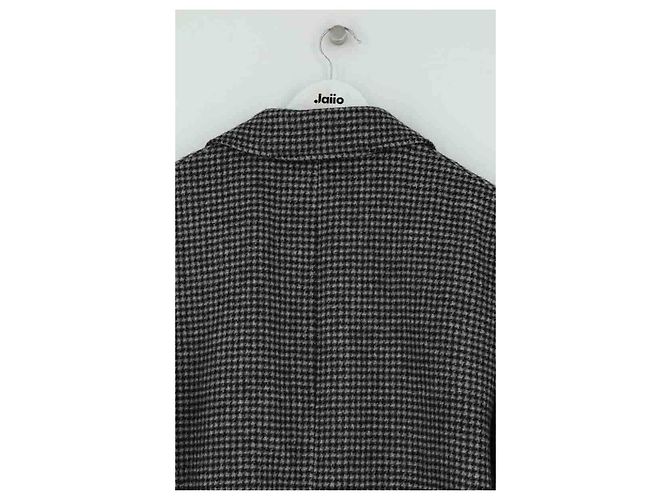 Autre Marque De Fursac Grey Wool Coat - view 4