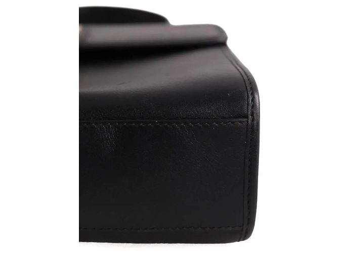 Bolsa de mão em couro preto Céline - vista 5