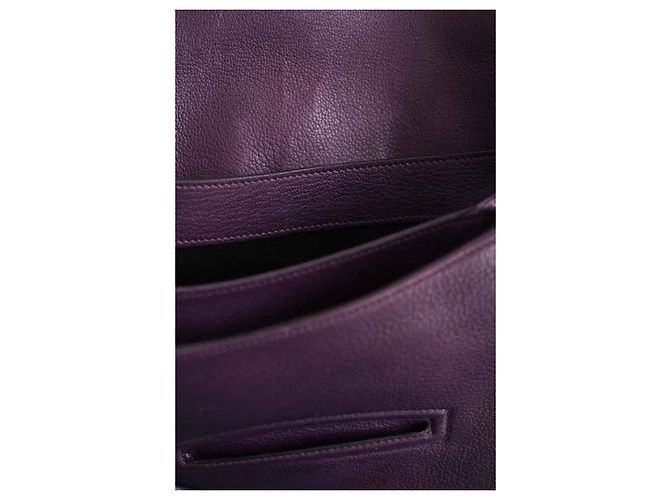 Clutch Givenchy em couro roxa - vista 5