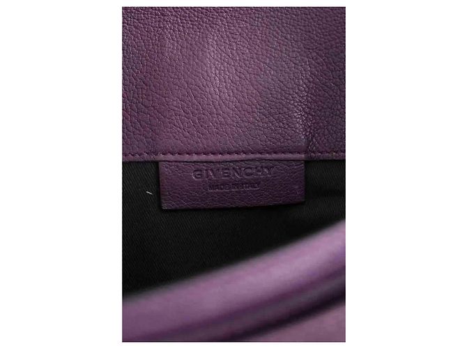 Clutch Givenchy em couro roxa - vista 6