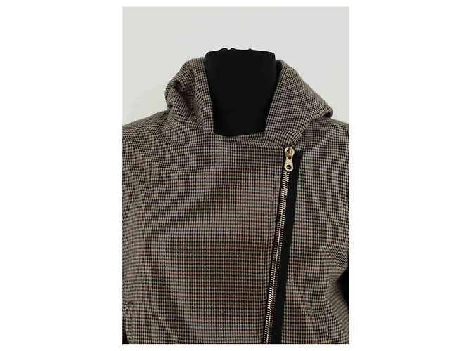 Sandro Brown Coat - view 2