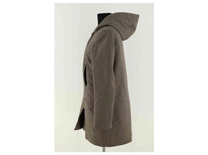 Sandro Brown Coat - view 3