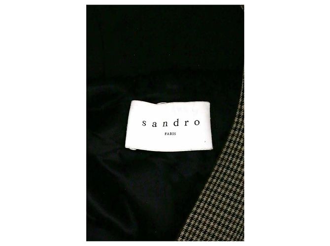 Sandro Brown Coat - view 5