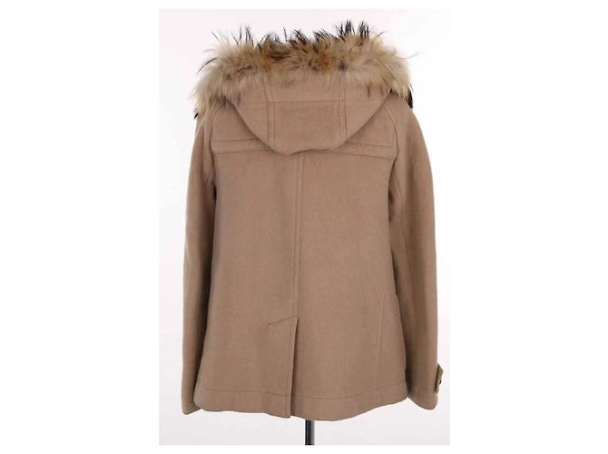 Cappotto Burberry in lana camel - vista 4