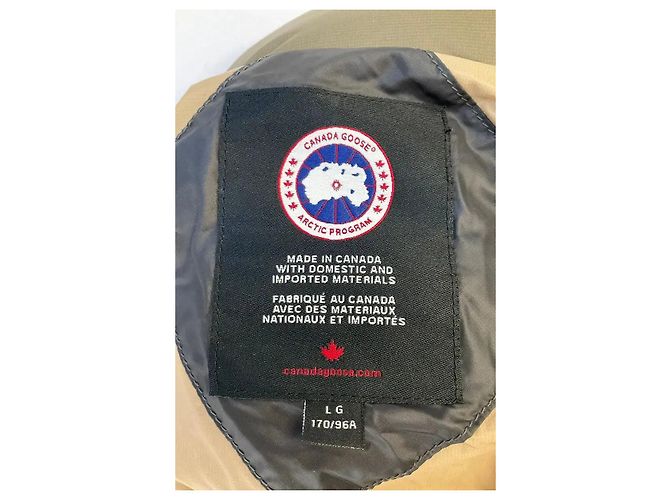Plumas Canada Goose caqui - vista 5
