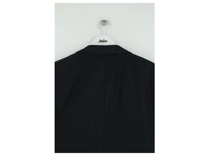 Berluti Navy Blue Wool Jacket - view 4