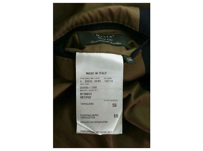 Berluti Navy Blue Wool Jacket - view 6