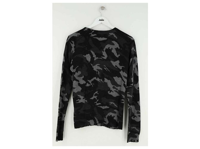 Zadig & Voltaire Schwarzer Kaschmirpullover Herren S - Ansicht 3