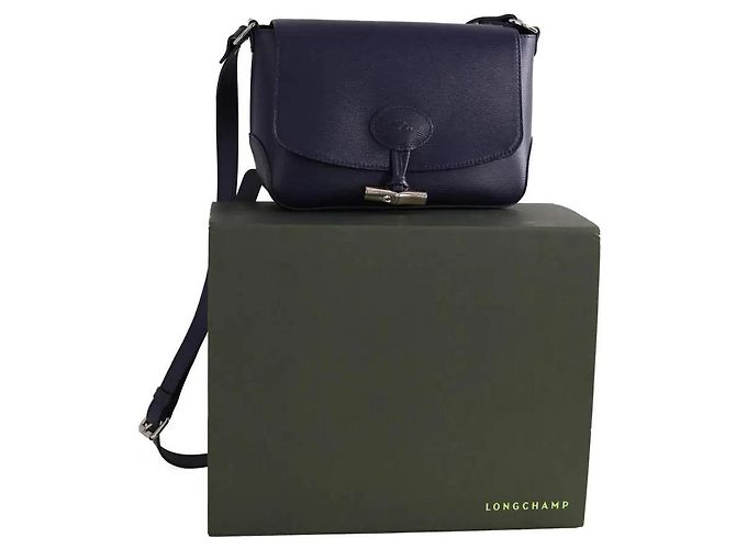Longchamp Borsa a tracolla blu navy - vista 7