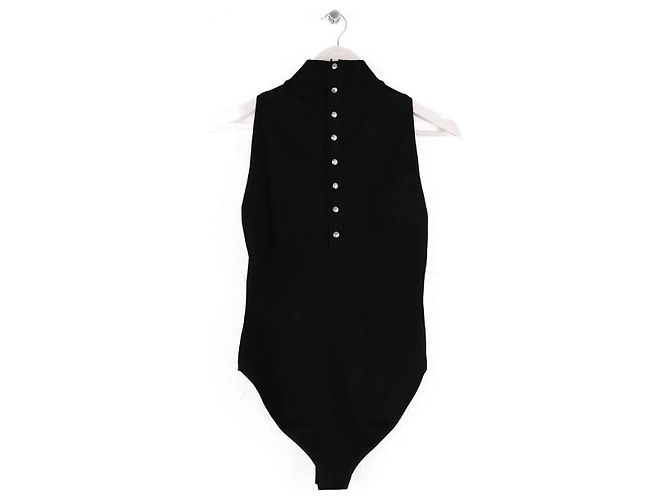 Alaïa Schwarzes Viskose Top - Ansicht 3
