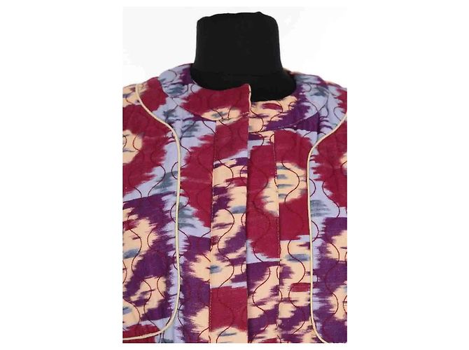 Autre Marque Maria de la Orden Mehrfarbiger Baumwoll Kimono - Ansicht 2