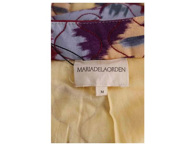 Autre Marque Maria de la Orden Mehrfarbiger Baumwoll Kimono - Ansicht 5