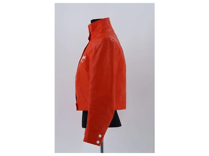 Courreges Orange Jacke - Ansicht 3