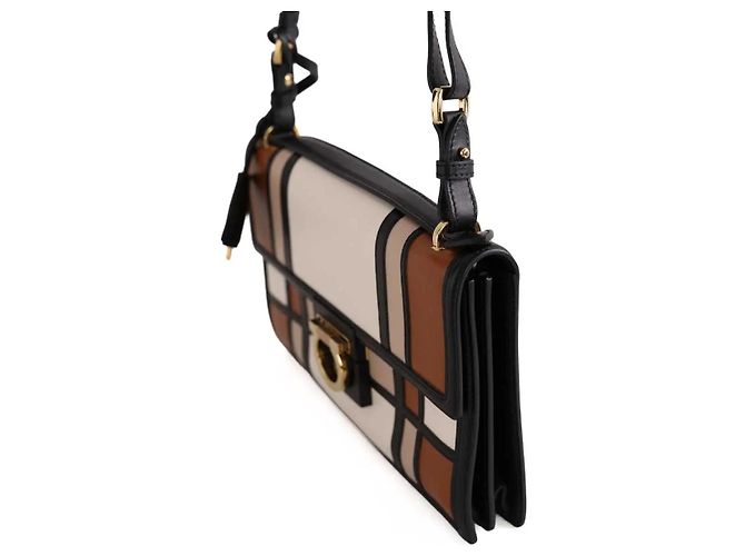 Salvatore Ferragamo Aileen Schultertasche braun - Ansicht 2